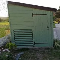 Vorschaubild des Artikels : Lukas hat seine Wärmepumpe elegant und unauffällig integriert