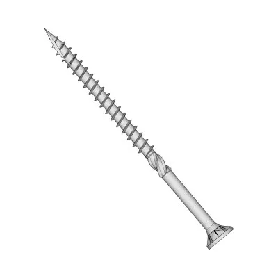 Senkkopf-Holzschraube aus Edelstahl A4 – TTSFS6.0X100 – CDT 100 Schrauben - Réf. 74450