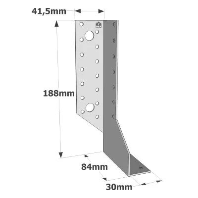 Balkenschuhe zweiteilig T440 LINKS - Réf. SDEG440/30