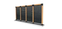 Vorschaubild des Artikels : Online-Angebot für Ihre Sichtschutzwand mit einer 90 mm Struktur