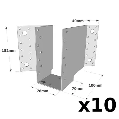 45°-Balkenschuh - Réf. S45G380/76/2_10