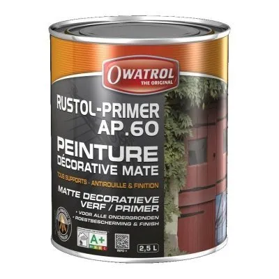 RUSTOL-PRIMER AP.60 : Matte Rostschutzgrundierung und Finish - Réf. 783