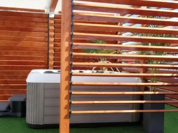 Schutz der Holzlamellen