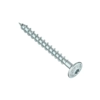 HECO-TOPIX-plus, Tellerschraube, T-Drive, variables Vollgewinde, weiß verzinkt, A3K - Réf. 61966