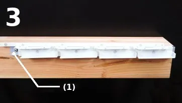 Ersten Clip befestigen