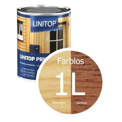 LINITOP PRIM & FINISH : Transparente Imprägnierlasur. - Réf. L340