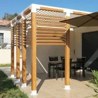 Vorschaubild des Artikels : Die HOLZ- und WEISSE Pergola von François