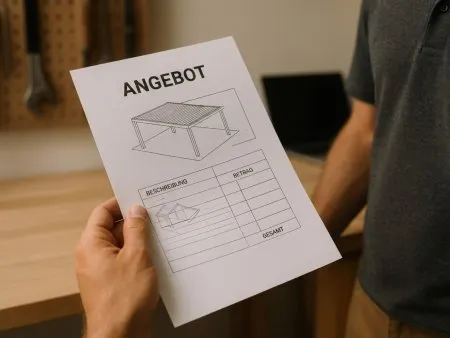 Angebot erhalten