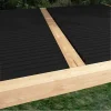 XL-Aluminiumblatt 29 mm, Länge 2m35, RAL9005 strukturiertes Mattschwarz