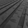 XL-Aluminiumblatt 29 mm, Länge 2m35, RAL9005 strukturiertes Mattschwarz