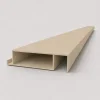 XL-Aluminiumblatt 27 mm, Länge 3 m, RAL7016 strukturiertes Anthrazitgrau