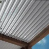 XL-Aluminiumblatt 27 mm, Länge 2 m50, RAL7016 strukturiertes Anthrazitgrau